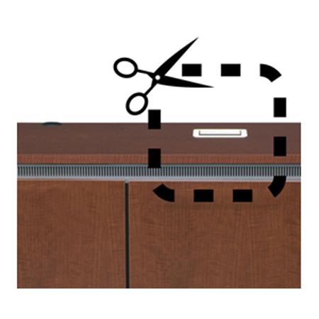 CUT-ALTNP3OR4 Middle Atlantic Cutout for Altinex TNP3 or TNP4