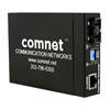 Show product details for CWFE2SCM2 Comnet Commercial Grade 100Mbps Media Converter SC Connector MM 2 Fiber Power Supply Included
