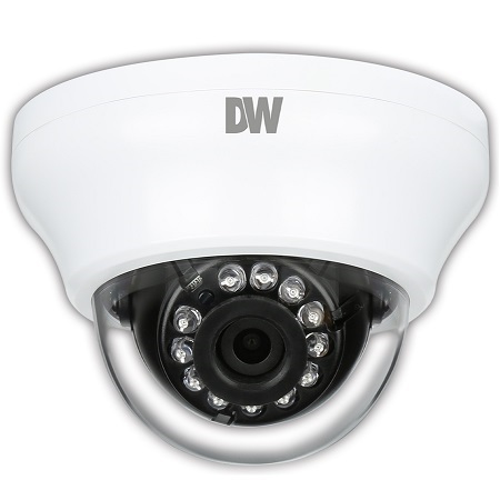 DWC-MD72I4V Digital Watchdog 4.0mm 30FPS @ 1920 x 1080 Indoor Day/Night Dome IP Security Camera 12VDC/POE