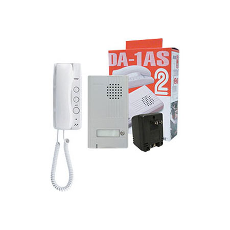 DA-1AS AIPHONE Silver Door Phone Set W/ Power Supply