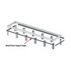 Show product details for DANGLE-2-3642 Middle Atlantic Pair Raised Floor Support Angle (Black)
