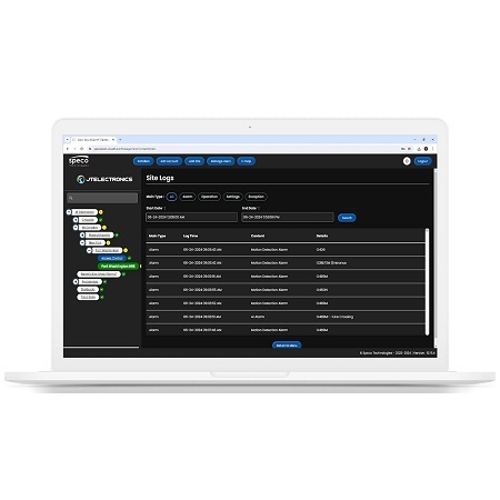 DASHBOARD Speco Technologies SecureGuard Cloud Based Remote Management Platform