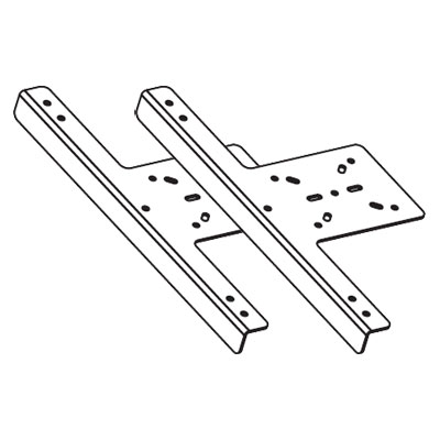 DB2 Raytec Twin Bracket For Top Pan/Tilt Mount