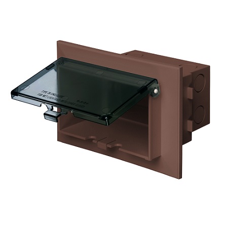 DBHB1BRC Arlington Industries Bronze Horizontal In-Box Brick