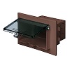 Show product details for DBHB1BRC Arlington Industries Bronze Horizontal In-Box Brick