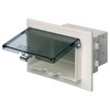 Show product details for DBHB1C Arlington Industries Clear Horizontal In Box Brick