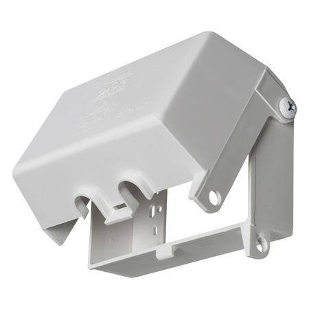 DBPH1 Arlington Industries Plate Dri-Box Adapters Horizontal Mount 1-Gang
