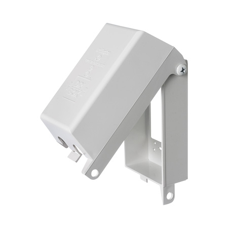 DBPV1 Arlington Industries Plate Dri-Box Adapters Vertical Mount 1-Gang