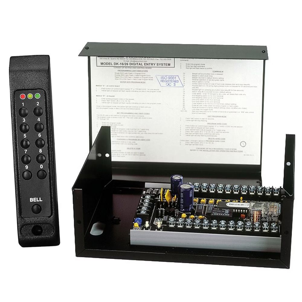 DK-26BK Securitron DK-26 Digital Keypad and Controller - Black