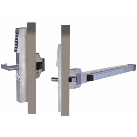 Alarm Lock Narrow Style Exit Trim