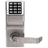 Show product details for DL2700WP-26D Alarm Lock Electronic Digital Lock - Weather proof key override - Satin Chrome Finish