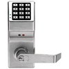 Show product details for DL2875IC-26D-C Alarm Lock Electronic Digital Lock - Corbin/Russwin Interchangeable Core Regal - Satin Chrome Finish - Special Order