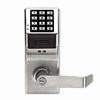 Show product details for DL3200IC-26D-S Alarm Lock Digital Lock - Trim Straight Lever - Satin Chrome Finish