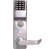 Show product details for DL3500DBL-10B Alarm Lock Trilogy Electronic Digital Mortise Locks - Straight lever deadbolt function Left Hand - Duronodic Finish