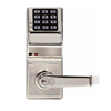 Show product details for DL4100IC-26D Alarm Lock Electronic Digital Lock - Interchangeable core prepped for Best - Satin Chrome Finish