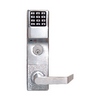 Show product details for DL6500CRL-26D Alarm Lock Networx Electronic Digital Mortise Lock - Straight Lever Classroom Function Left Hand - Satin Chrome Finish
