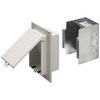 Show product details for DSBHR1W Arlington Industries 1-Gang Metallic Horizantal In/Box