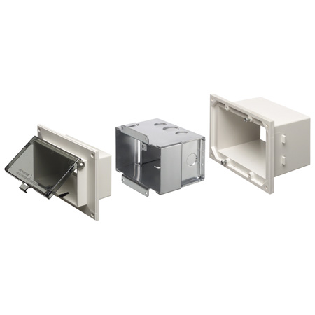 Arlington Low Profile IN BOX with Metal Box and Adapter Sleeve for New Brick Construction