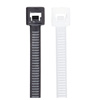 Show product details for DT4 L.H. Dottie 4-1/2" Cables Ties Standard Duty Bent Tip - Natural - Pack of 100