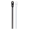 Show product details for DTM14B L.H. Dottie 14" Cable Ties w/ Mounting Hole U.V. Heavy Duty Bent Tip - Black - Pack of 100
