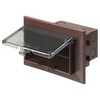 Show product details for DVB1BR Arlington Industries 1-Gang Vertical InBox Kit