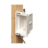 DVFR1W Arlington Industries 1-Gang Recessed Indoor InBox for New & Retrofit Construction