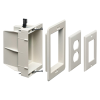 DVFR1W Arlington Industries 1-Gang Recessed Indoor InBox for New & Retrofit Construction