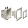 Show product details for DVFR2W Arlington Industries 2-Gang Recessed Indoor InBox for New & Retrofit Construction