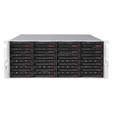 DW-BJER4U160T Digital Watchdog 4U Rack NVR 600Mbps Max Throughput - 160TB w/ 2 x 4 Channel Licenses - Windows 10