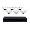 DW-VA8BUN1 Digital Watchdog 8 Channel HD-TVI/AHD/Analog DVR Up to 80FPS Total @ 5MP - 2TB w/ 6 x 2MP Outdoor IR Dome IP Security Cameras