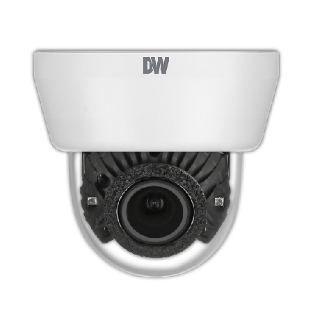 DWC-D4883WTIRW Digital Watchdog 3.6 ~ 10mm Varifocal 15FPS @ 8MP Indoor IR Day/Night WDR Dome HD-TVI/HD-CVI/AHD Security Camera 12VDC/24VAC
