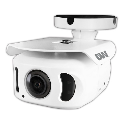 DWC-MBW8Wi2TW Digital Watchdog 2.3mm 30FPS @ 8MP Outdoor IR Day/Night WDR Panoramic Bullet IP Security Camera 12VDC/PoE