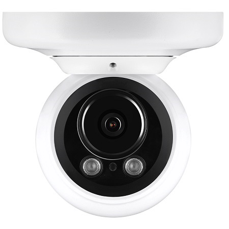 DWC-MVA5Wi28TX Digital Watchdog 2.8mm 30FPS @ 5MP Indoor/Outdoor IR Day/Night WDR Vandal Ball IP Turret Security Camera 12VDC/POE