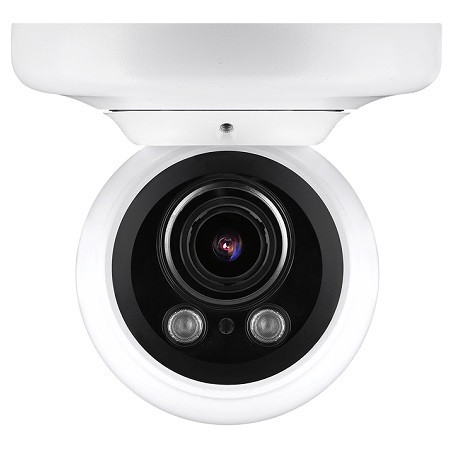 DWC-MVA5WiATX Digital Watchdog 2.7~13.5mm Motorized 30FPS @ 5MP Indoor/Outdoor IR Day/Night WDR Vandal Ball Turret IP Security Camera 12VDC/POE