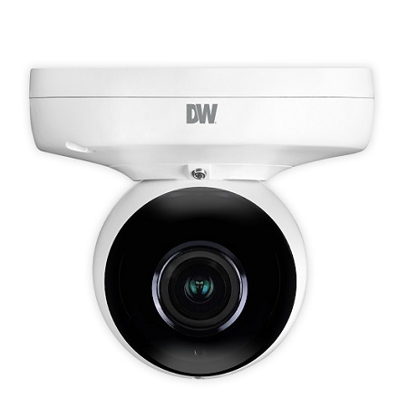 DWC-MVD8Wi28TW Digital Watchdog 2.8mm 30FPS @ 8MP Indoor/Outdoor IR Day/Night WDR Vandal Ball IP Security Camera 12VDC/POE