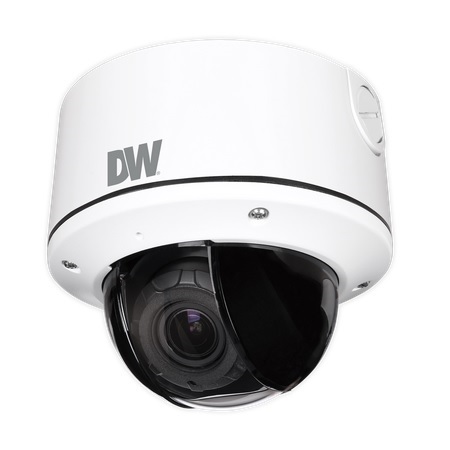 DWC-XSDJ08Mi Digital Watchdog 2.7~13.5mm Varifocal 30FPS @ 4K Indoor/Outdoor IR Day/Night WDR Dome IP Security Camera 12VDC/PoE - Built-in Microphone
