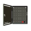 Show product details for E1 LifeSafety Power 12" W x 14" H x 4.5" D Steel Electrical Enclosure - Black