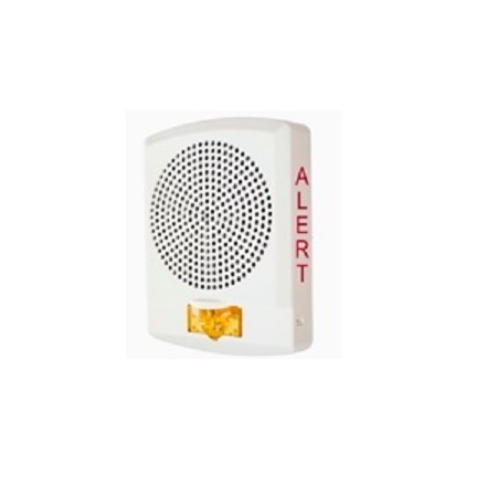 E50A-24MCW-ALW Cooper Wheelock SPKR STRB,AMBER,WALL, 24V,15/30/75/110CD,ALERT,WH