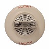 Show product details for E60-24MCC-NW Cooper Wheelock 2W SPKR STRB,RND,CEIL, 24VDC,15/30/75/95CD,NO LTR,WHT
