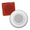 Show product details for E60H-R Cooper Wheelock High Fidelity Ceiling Mount Durable Plastic Speaker - Red