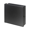 Show product details for EB1212BL Arlington Industries Equipment Box 12"X12" - Black