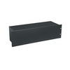 Show product details for EC-3 Middle Atlantic Economical Chassis 3 Space (5 1/4 Inch) 6 Inch Deep, Black Powder Coat Finish