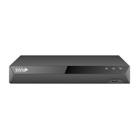 ED1A-4 InVid Tech 4 Channel HD-TVI/HD-CVI/AHD/Analog + 2 Channel IP DVR 48FPS @ 2MP - No HDD