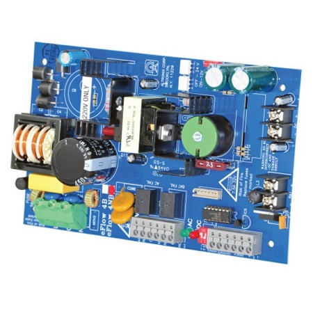 EFLOW4NBV Altronix Power Supply Charger Single Output 12/24VDC @ 4A Aux Output FAI LinQ2 Ready 220VAC Board