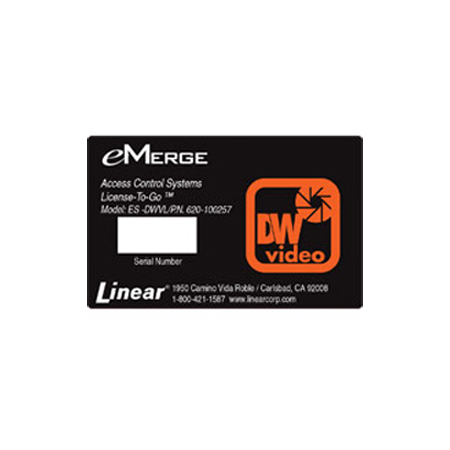 ES-DWVL Linear eMerge Essential Digital Watchdog 4-Channel Video License