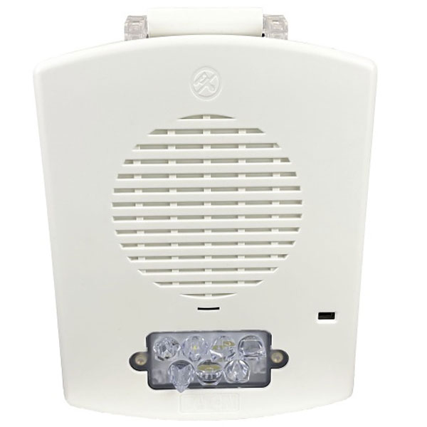 EL3RHS-FW CooperWheelock Eaton Eluxa NEMA 3R 4X Strobe with 3R Plate - Clear Lens - White 