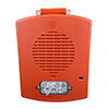 Show product details for EL4XMTST-FR Cooper Wheelock Eluxa NEMA 4X Multitone Strobe with Surface Box - FIRE - Red with Clear Lens