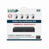 ELEV-8CHTX5MPKITAN-4TB InVid Tech 8 Channel HD-TVI/HD-CVI/AHD/Analog DVR Kit 120FPS @ 5MP - 4TB w/ 4 x 5MP 2.8mm Outdoor IR Turret HD-TVI/HD-CVI/AHD/Analog Security Cameras