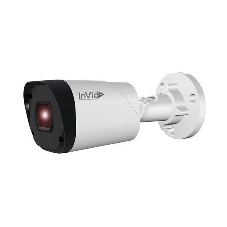 ELEVI-C5BXIR28 InVid Tech 2.8mm 20FPS @ 5MP Outdoor IR Day/Night WDR Bullet HD-TVI/HD-CVI/AHD/Analog Security Camera 12VDC