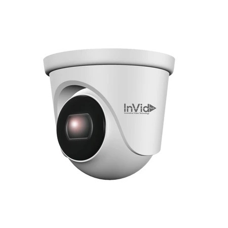 ELEVI-C5TXIR28 InVid Tech 2.8mm 20FPS @ 5MP Outdoor IR Day/Night WDR Turret HD-TVI/HD-CVI/AHD/Analog Security Camera 12VDC